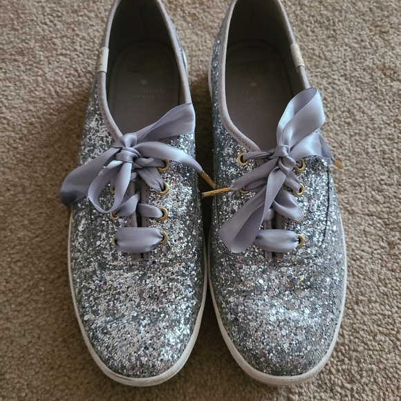 Keds Kate Spade Glitter Sneakers - Picture 1 of 8